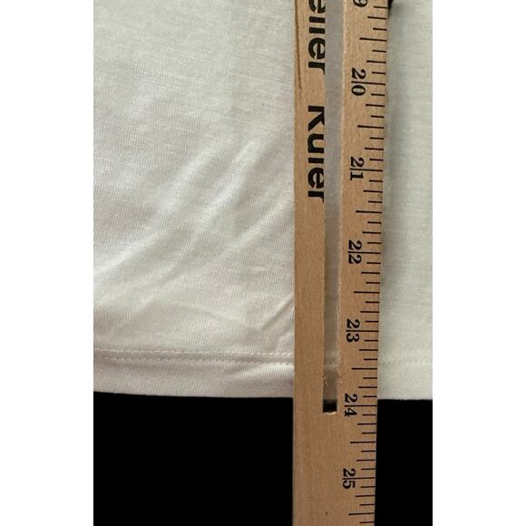 INC INTERNATIONAL CONCEPTS Woman’s White Cold Shoulder Rayon Blouse Size XL NWT - Picture 9 of 9